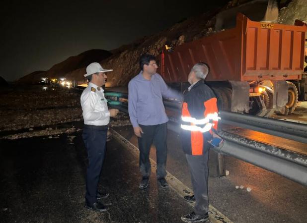 اتوبان کنگان–عسلویه پس از ۷ ساعت انسداد بازگشایی شد