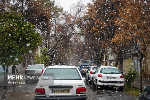 وزش بادهای شدید و بارش‌های گسترده برف و باران از شنبه در استان اردبیل