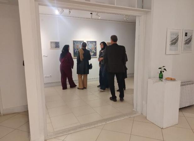 نمایشگاه «کوک نقش»؛ بازخوانی سنت سوزن‌دوزی در نقاشی معاصر