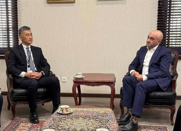 دیدار رئیس انجمن بیس‌بال و سافت‌بال ایران با سفیر ژاپن