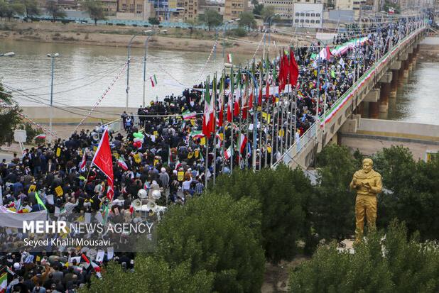 زمان و مکان راهپیمایی ۲۲ بهمن در اهواز اعلام شد