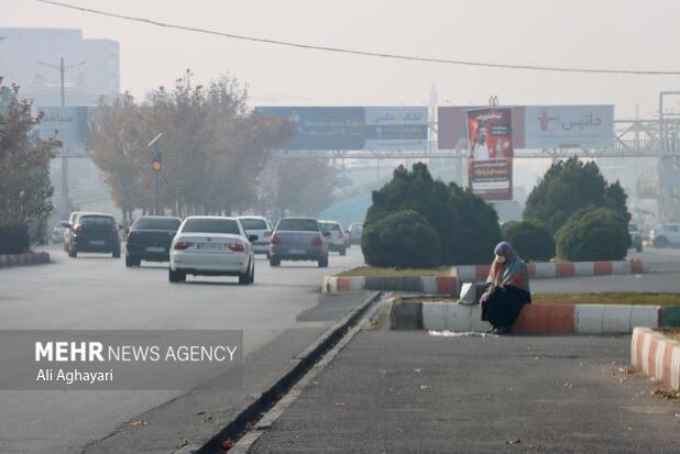 اردبیل در محاصره آلودگی هوا؛نگرانی مردم از افزایش غلظت ذرات معلق