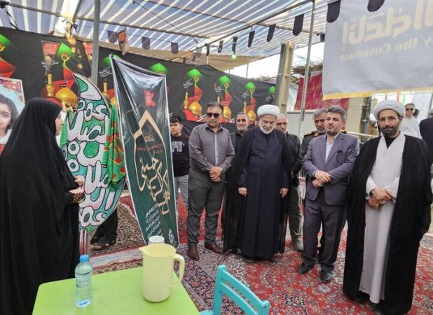 بازدید مسئولان کردستان از مواکب اربعین حسینی مرز باشماق
