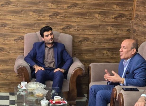 دیدار مدیرعامل شرکت آب منطقه‌ای با رئیس جهاددانشگاهی کهگیلویه و بویراحمد