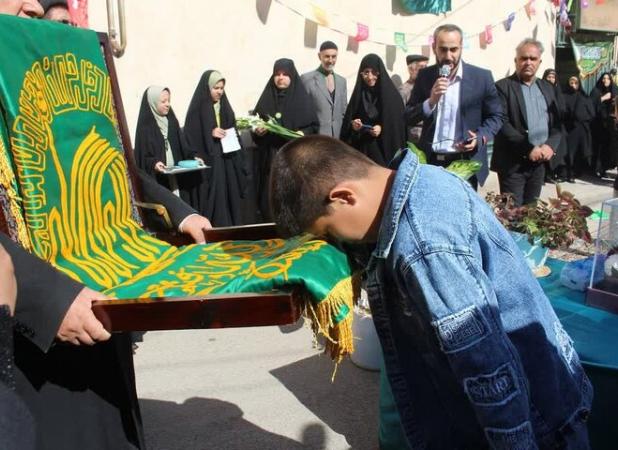 فاروج میزبان کاروان خدام حرم رضوی
