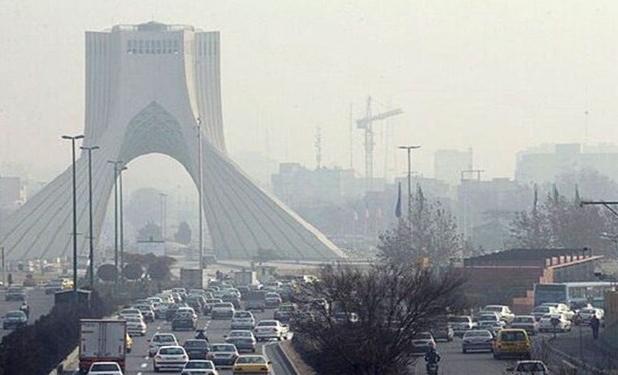 هوای ۱۰ شهر استان تهران قرمز شد