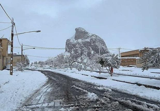 چنارناز رکوردار بارش‌های استان یزد/تداوم بارش‌ و یخبندان