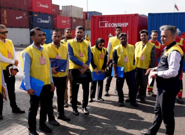 دوره آموزش تخصصی کالای خطرناک در بندر شهید رجایی برگزار شد