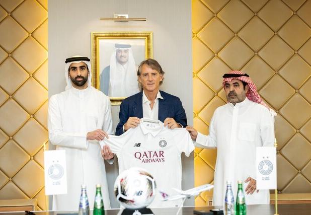 مانچینی رسما سرمربی السد قطر شد