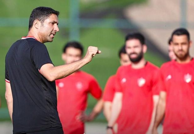 تمرینات ویژه هاشمیان برای دفاع و حمله پرسپولیس