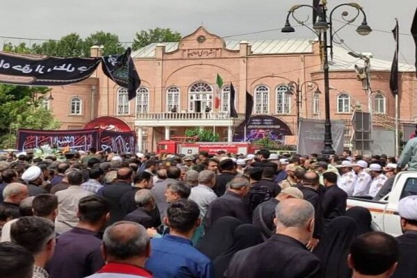 تشییع پیکر شهید سردار لطفی در ارومیه آغاز شد