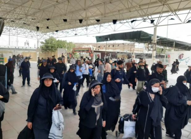 تردد از مرز مهران به یک میلیون و ۱۸۰ هزار نفر رسید