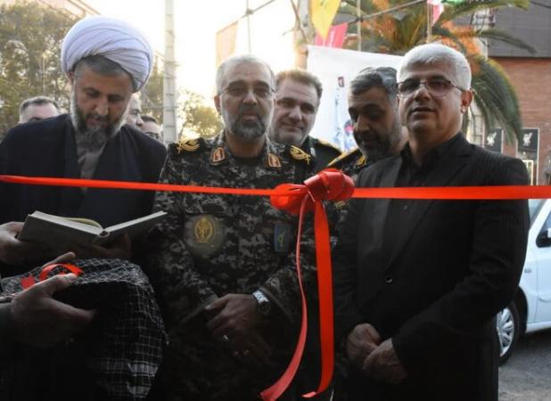 افتتاح نمایشگاه «اقتدار بسیج» در گرگان با حضور فرمانده سپاه نینوا