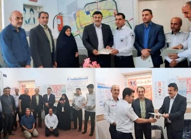 پرسنل اورژانس خط مقدم خدمت و نجات جان انسان‌ها هستند