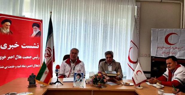 آموزش ۲۰۰ امدادگر و اجرای ۲۰ مانور زلزله توسط هلال‌احمر خوی