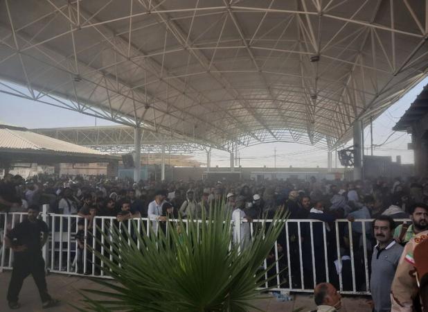 آخرین وضعیت تردد زوار عتبات عالیات در مرز مهران