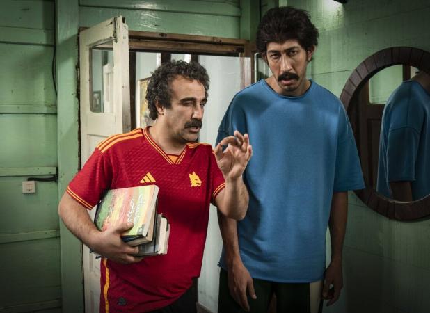 قاب پربازدید از بازیگر سریال پایتخت در کنار علی دایی