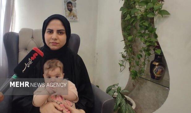 شهید محمدپور؛ قصه مردی که در کنار دختر ۵ماهه‌اش آسمانی شد