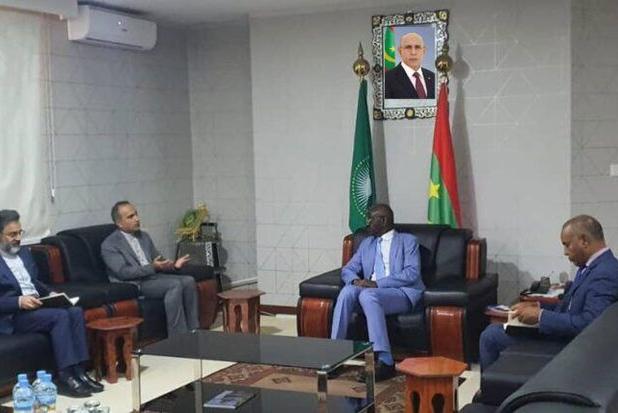 ملاقات سفیر ایران در موریتانی با وزیر امور خارجه این کشور