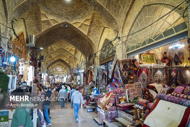 اتمام بخش‌های از مرمت بازار وکیل شیراز