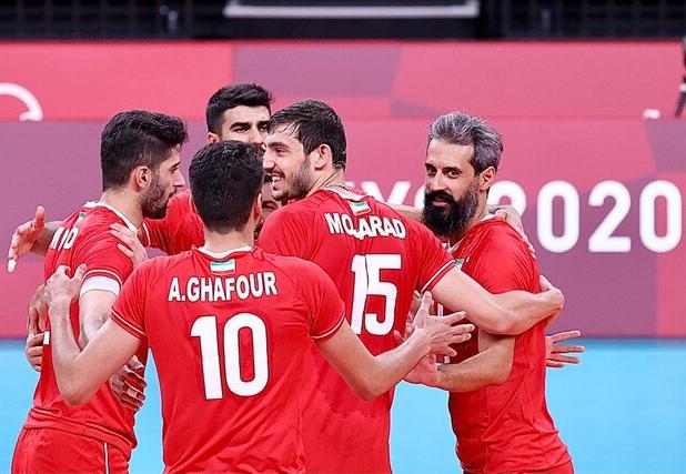 پیروزی یک طرفه والیبال ایران مقابل ونزوئلا
