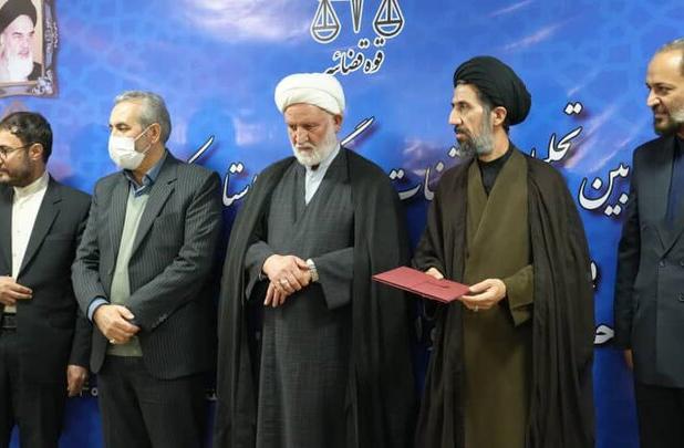 حجت‌الاسلام حسینی:ارتقای۱۷رتبه‌ای دادگستری کردستان نتیجه تلاش قضات است