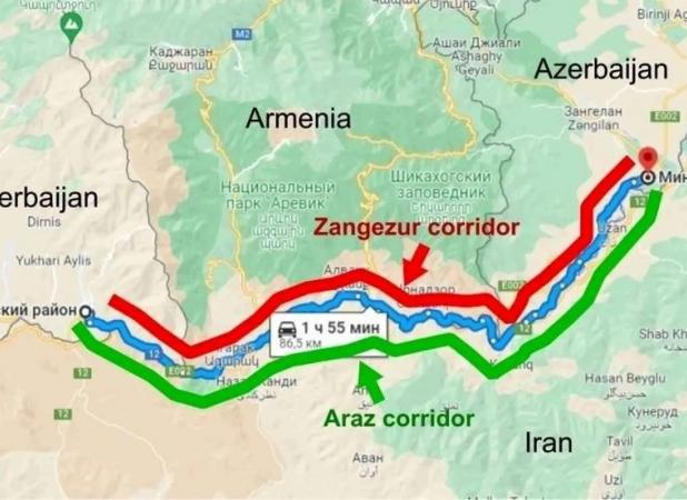 کریدور زنگزور دقیقا کجاست و چرا مهم است؟