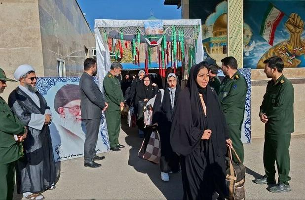 میثاق ۴۰ دانش‌آموز تربت‌جام با آرمان‌های شهدا در راهیان نور