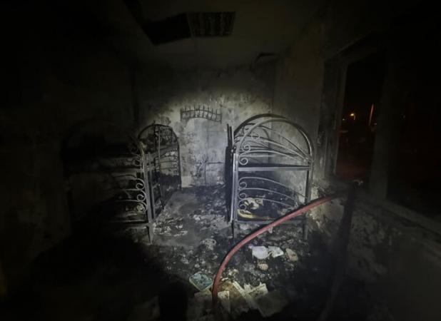 حریق در خوابگاه دختران دانشگاه آزاد قزوین مهار شد