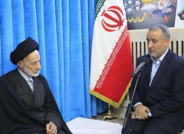 استاندار جدید خراسان جنوبی به دیدار نماینده ولی فقیه رفت