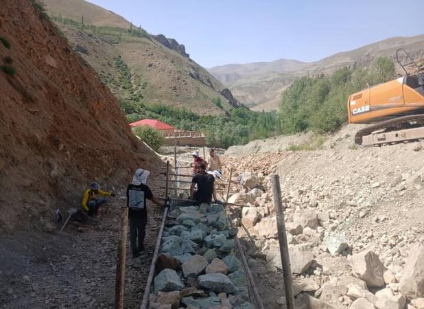 حفاظت از کاخ ناصری در برابر سیلاب