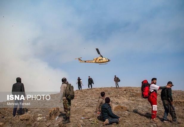 فرماندار چالوس: رصد شبانه‌روزی جنگل الیت تا خاموشی کامل ادامه دارد