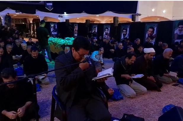 برگزاری مراسم وداع با پیکر سردار «شادمانی» گلزار باغ بهشت همدان