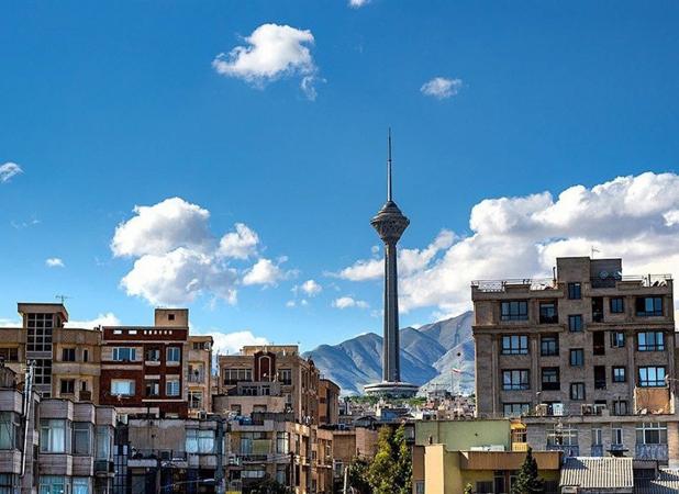 کیفیت هوای تهران در شرایط قابل قبول