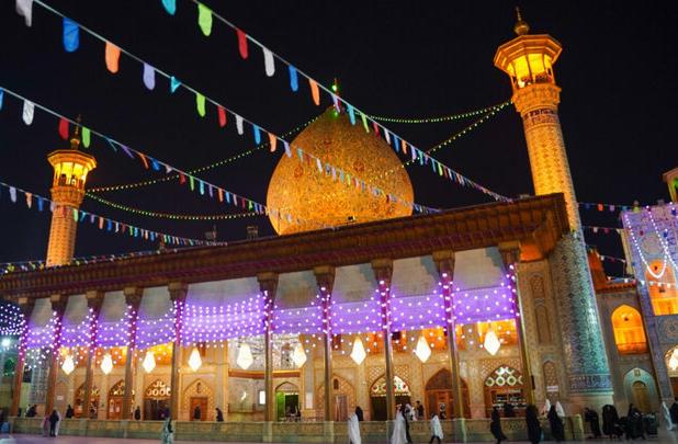 حال و هوای شیراز در شب میلاد امام علی (ع)