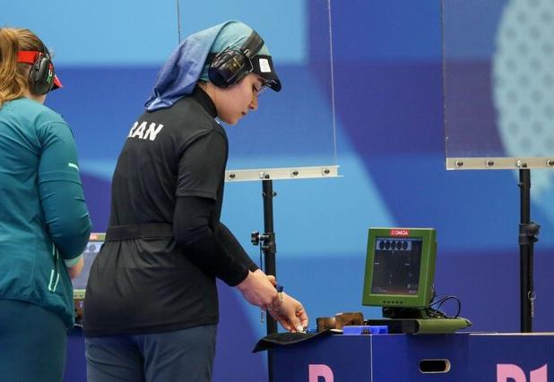 دهمی رستمیان در فینال جام‌های جهانی تیراندازی ۲۰۲۵