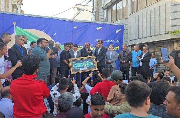 تصاویری از مراسم استقبال از نائب قهرمان کشتی؛احمد محمدنژادجوان