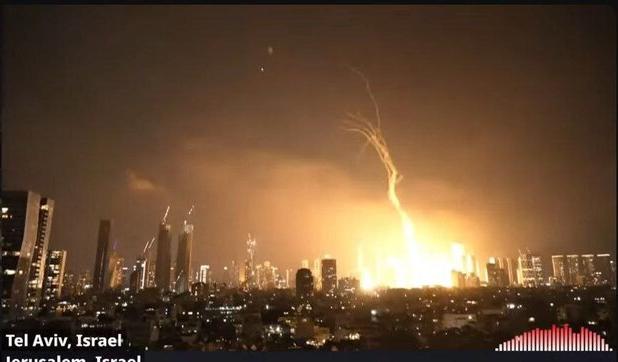 آغاز دور جدید حملات موشکی ایران به اسرائیل