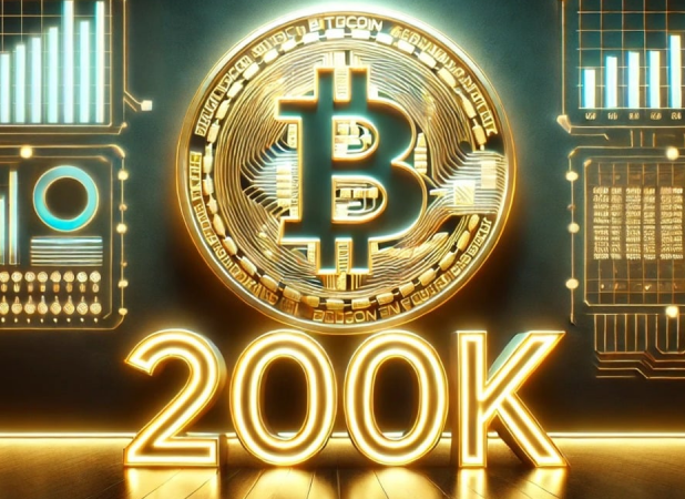 پیش‌بینی قیمت بیت کوین تا ۲۰۰ هزار دلار در سال ۲۰۲۵
