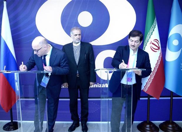 امضای موافقتنامه همکاری شرکت‌های ایرانی و روسی برای احداث ۴ نیروگاه اتمی
