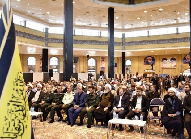 برگزاری مراسم چهلم شهدای اقتدار ایران در ایلام