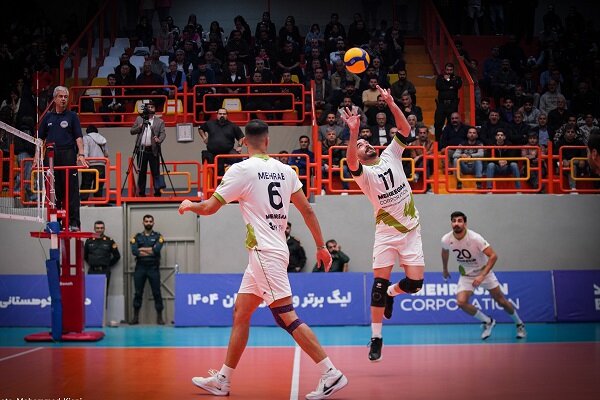 پیروزی طبیعت و چادرملو در هفته سیزدهم لیگ برتر والیبال