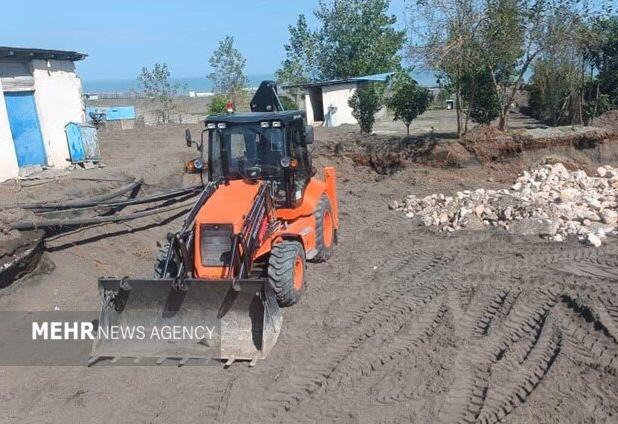 محبوب: عملیات ساخت مخزن ۵۰۰ مترمکعبی مجتمع سنگاچین بندرانزلی آغاز شد