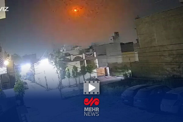 رهگیری موشک بر فراز هند