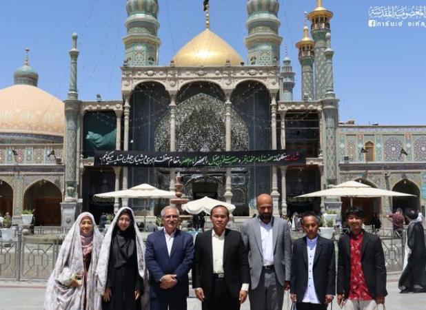 حضور رئیس مرکز فرماندهی توسعه روابط فرهنگی استان‌های جنوبی تایلند درقم
