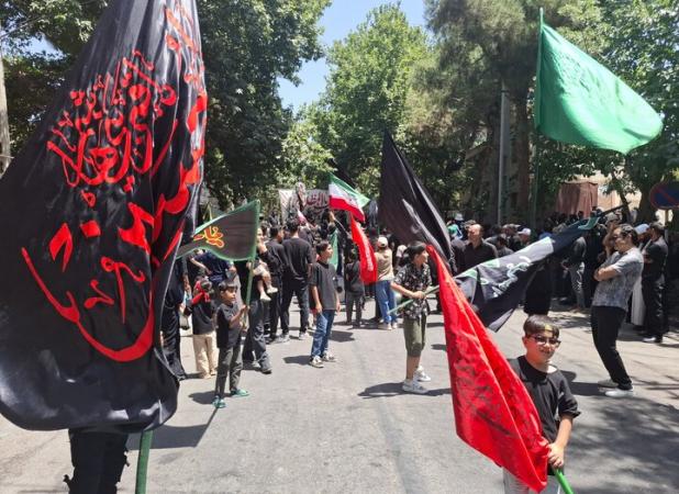 میدان مرکزی اسفراین میزبان خروش عاشورایی مردم دارالقرآن