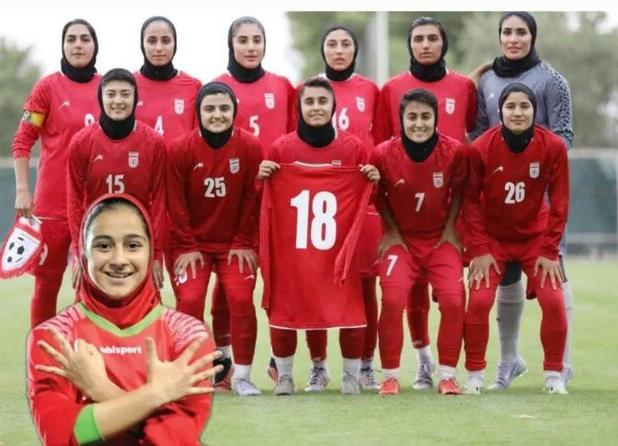 «سارا دیدار» ستاره خراسانی فوتبال بانوان ایران در لیست نهایی تیم ملی 