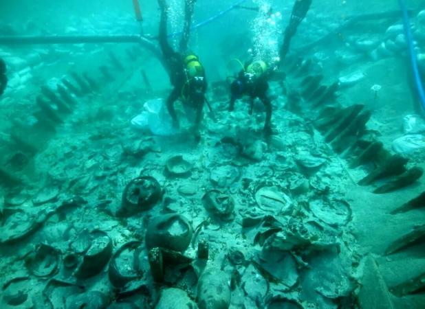 پیدا شدن کشتی ۱۷۰۰ ساله رومی در دریا