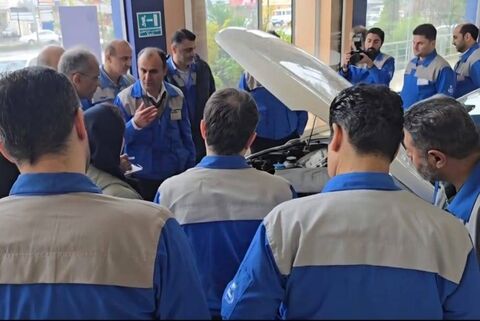 آمادگی ایران‌خودرو برای ارائه خدمات پس‌ازفروش به خودروهای هیبریدی
