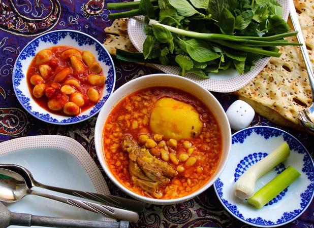 طرز تهیه آبگوشت گوسفندی